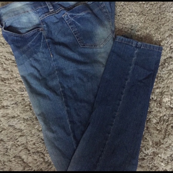 BONGO Jr Ladies Denim Skinny Ankle Jeans - Picture 1 of 8